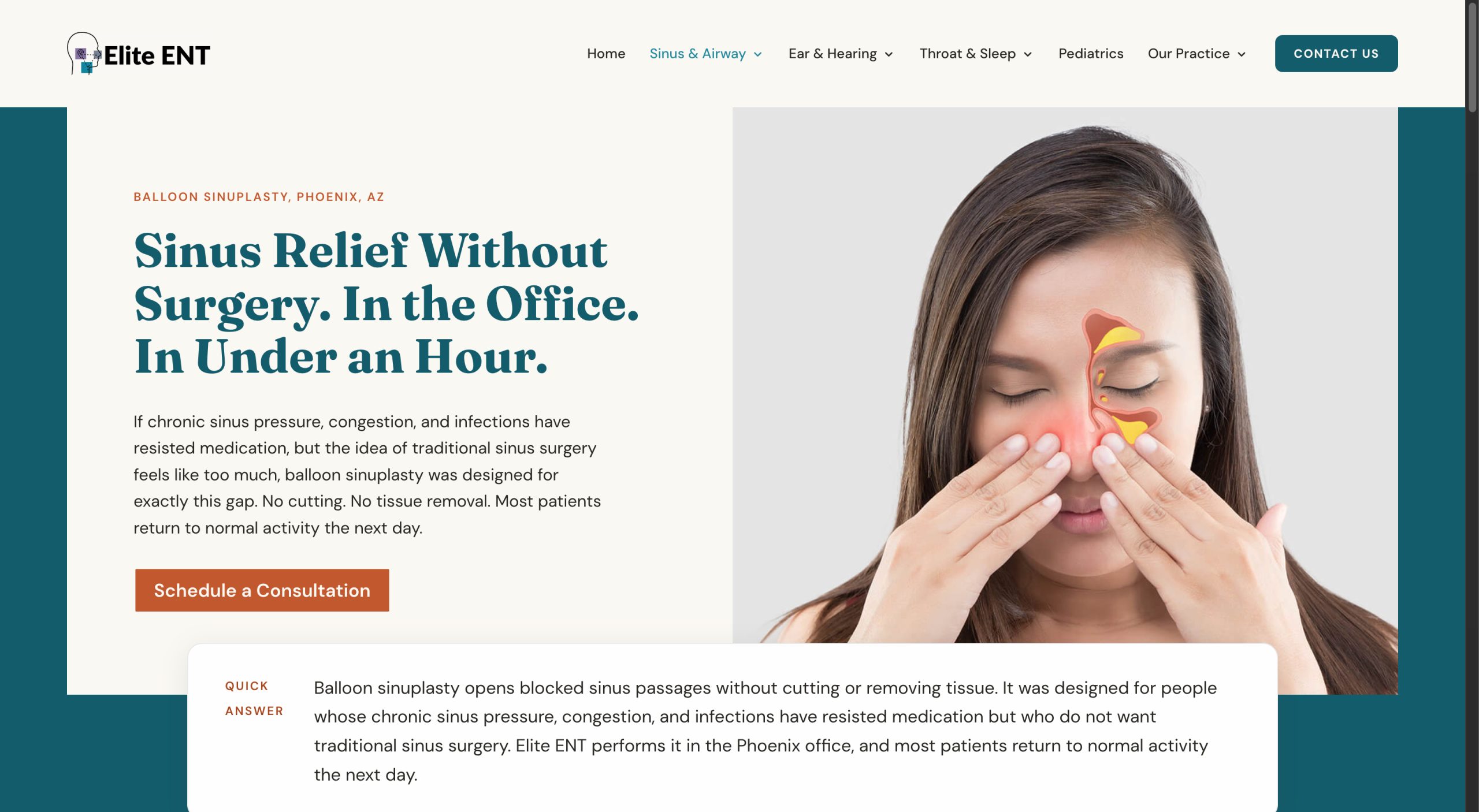 Balloon-Sinuplasty-In-Phoenix-Az-Website-For-Medical-Practice Organic seo services - balloon sinuplasty in phoenix az website for medical practice scaled